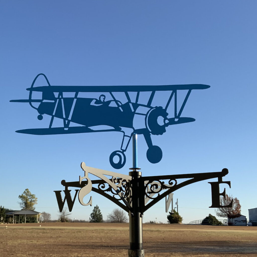 Stearman Weathervane – SS2Metal