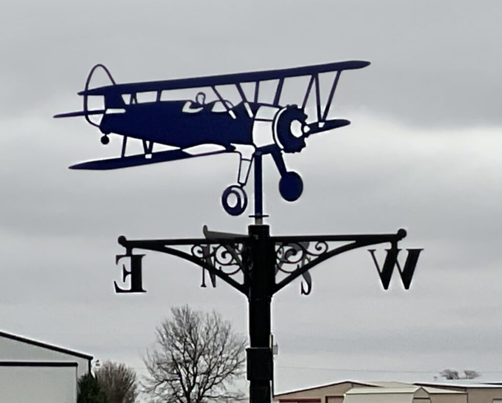 Stearman Weathervane – SS2Metal