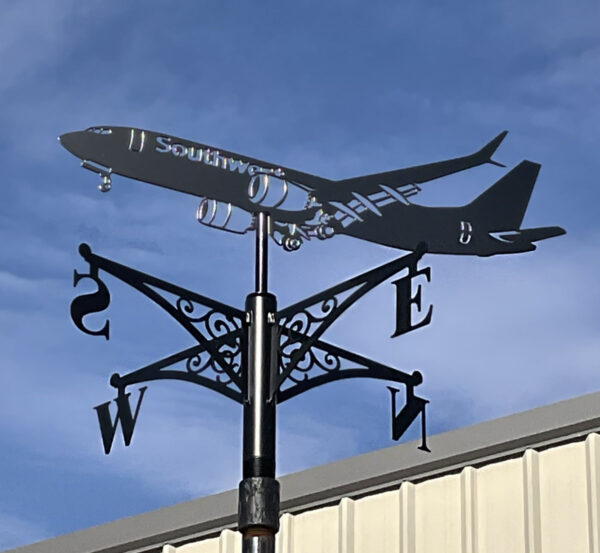 SWA MAX 737 weathervane